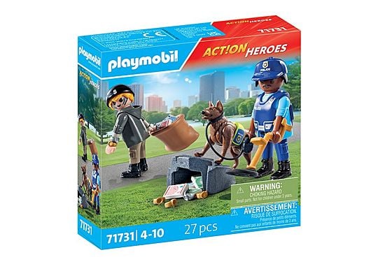 PLAYMOBIL – Politisøgning med hund