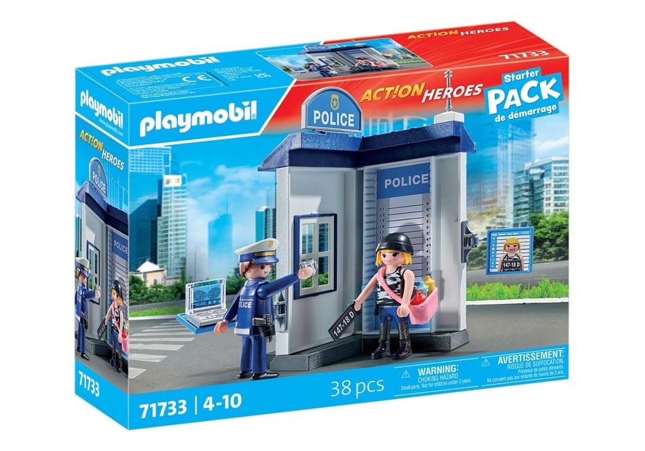 Playmobil - Starter Pack Police Room (71733)