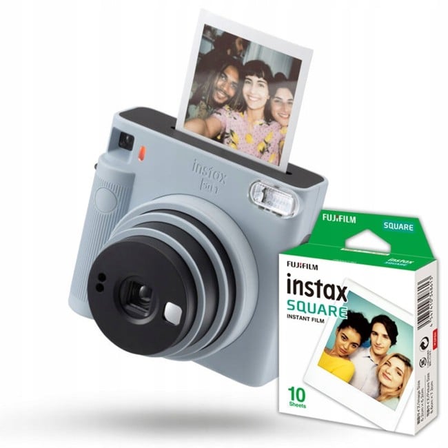 Fuji - Instax Instant Camera SQ1 + 10 Shots - Blue