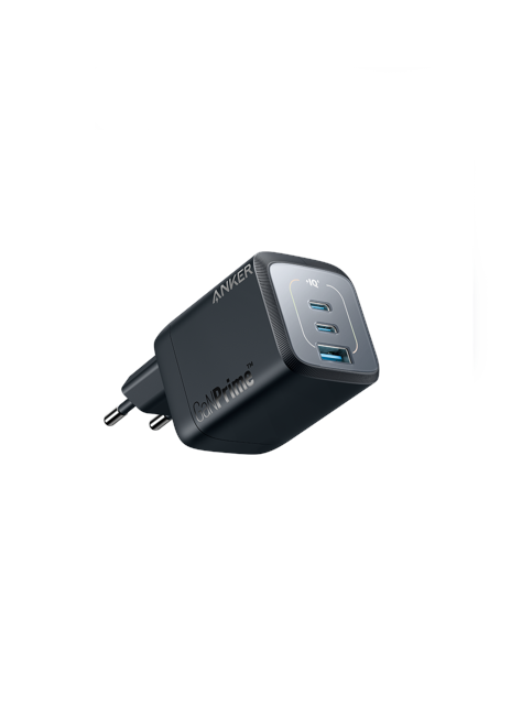 Anker - Prime 67W GaN Wall Charger (3 Ports) B2C - EU/ES/FR/ES Black Iteration 3