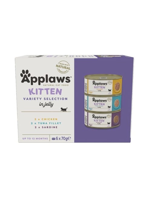 Applaws - Multipack Kitten Variety Jelly Selection - 6x70g