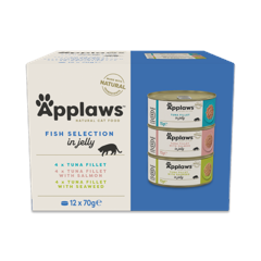 Applaws - Multipack Fish Jelly Selection - 12x70g