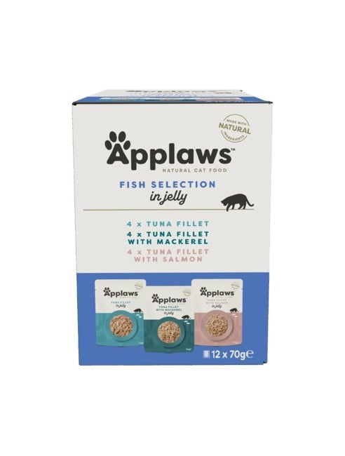 Applaws - Multipack Fish Jelly Selection - 12x70g