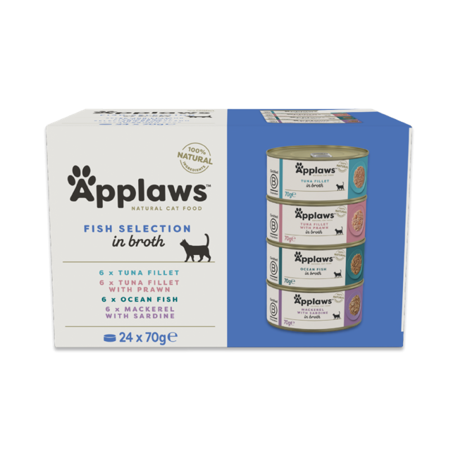 Applaws - Multipack Fish Broth Selection - 24x70g