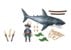 Playmobil - Giant Shark with Pirate (71793) thumbnail-5