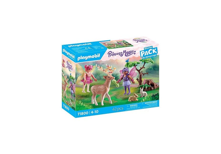 Playmobil - Fairies with Forest Animals (71800)