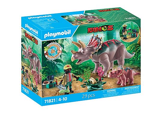 Playmobil Dinos 71821, Action/ Eventyr, 4 år, Flerfarget