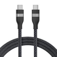 Anker - USB-C to USB-C Cable (240W, Upcycled-Braided)