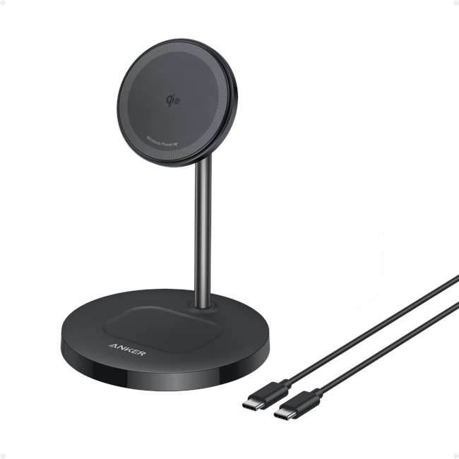 Anker - MagGo Wireless Charger (2-in-1 Stand)