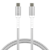 dbramante1928 - Braided USB-C to USB-C Cable - 1.2m - Grey thumbnail-1