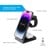 Fixed - 3in1 Mag Aluminum Wireless Charging station Black thumbnail-5