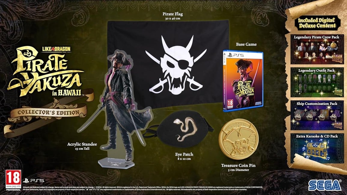 Like a Dragon: Pirate Yakuza in Hawaii (Collector Edition)