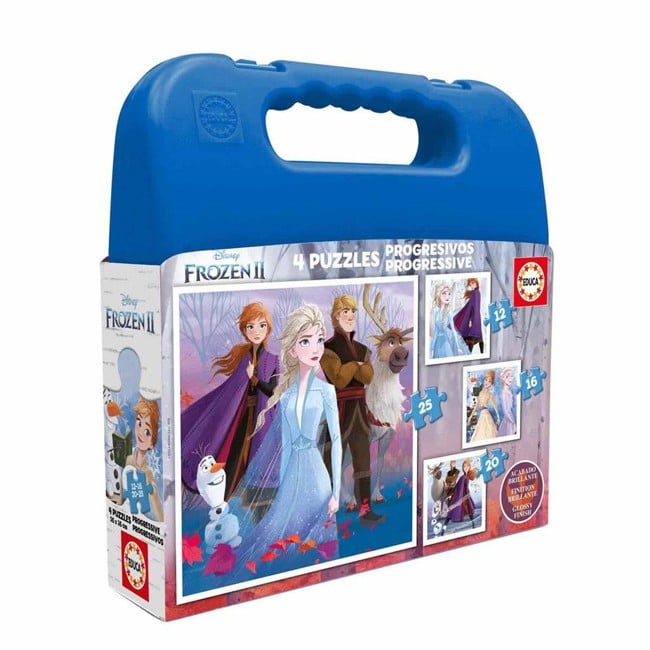 Disney - 2, 4 in 1 - Suitcase - 12 pieces - Frozen (018114)