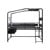 Xrocker Contra Mid-Sleeper Gaming Bunk Bed With Reversible Profile - Black And Camo thumbnail-14