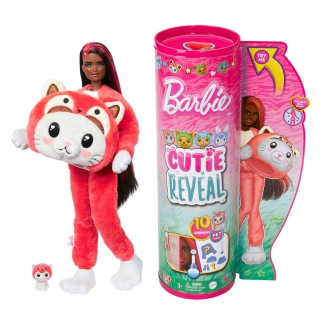 Barbie - Cutie Reveal Costume - Kitty Red Panda (960-2426)