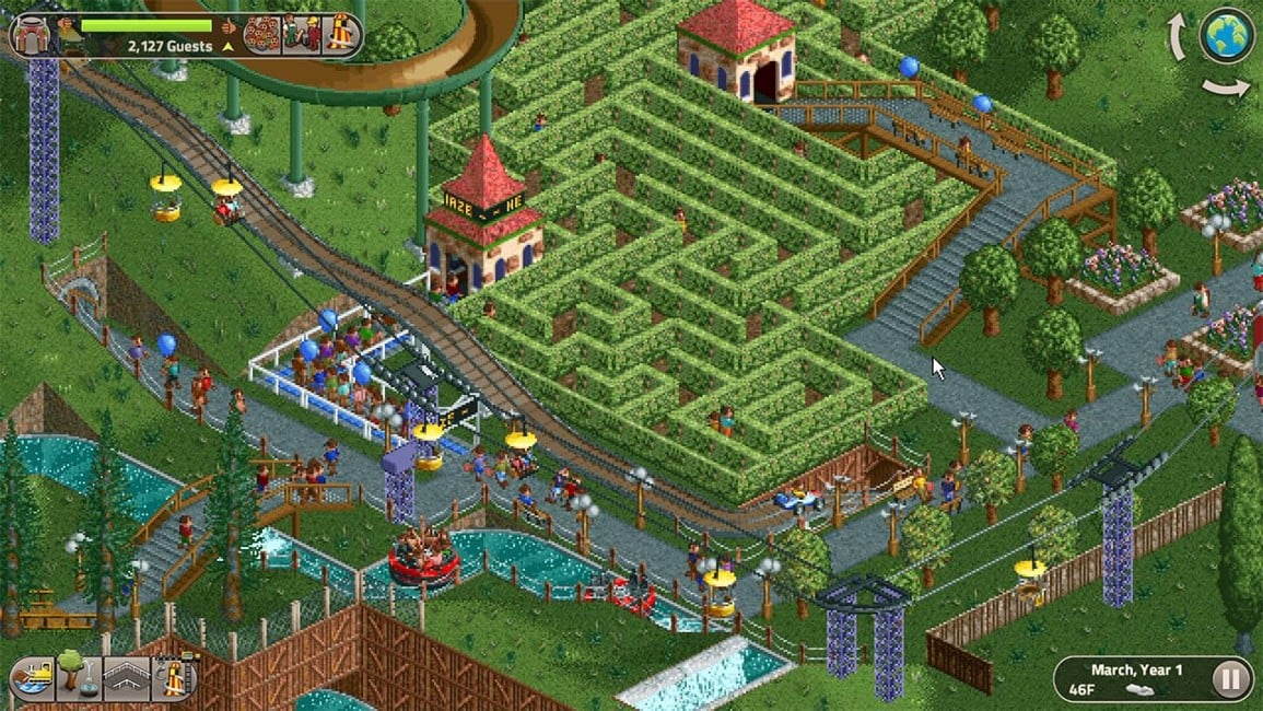 Roller Coaster Tycoon Classic