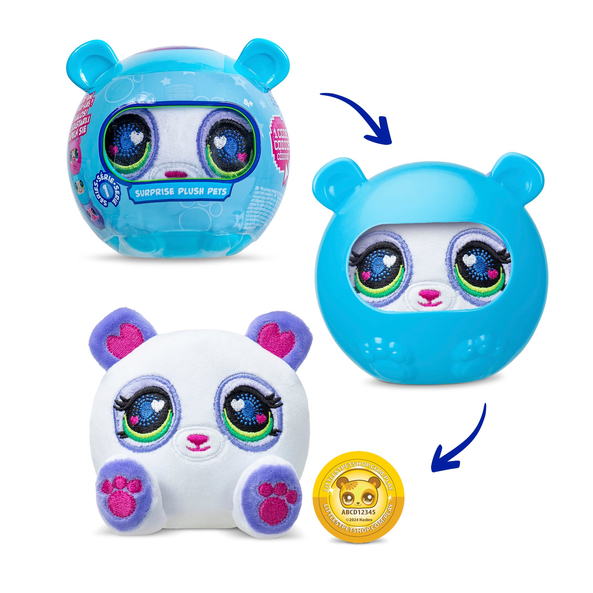 Littlest Pet Shop - Mini Blind Plush Assorted (00660)
