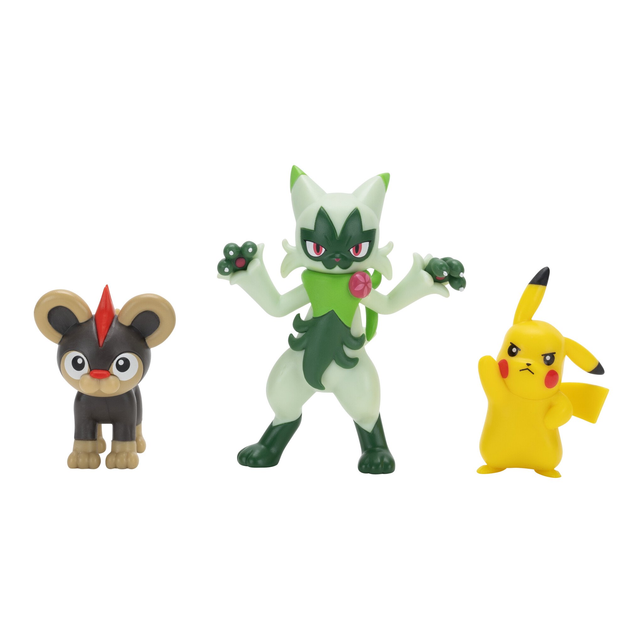 Pokémon Battle Figure Figursett 3-Pakk -  Film  & Eventyrfigurer - Plast