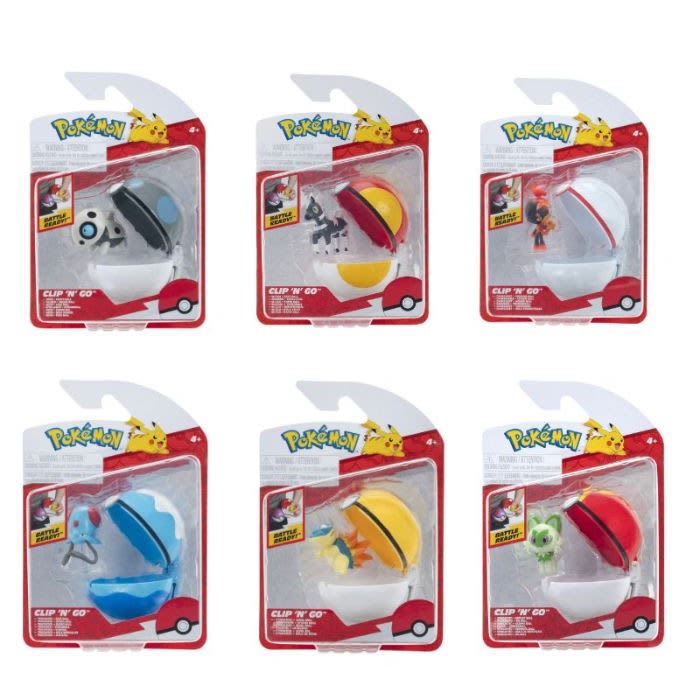 Pokémon - Clip N Go Assorted (95057-20)