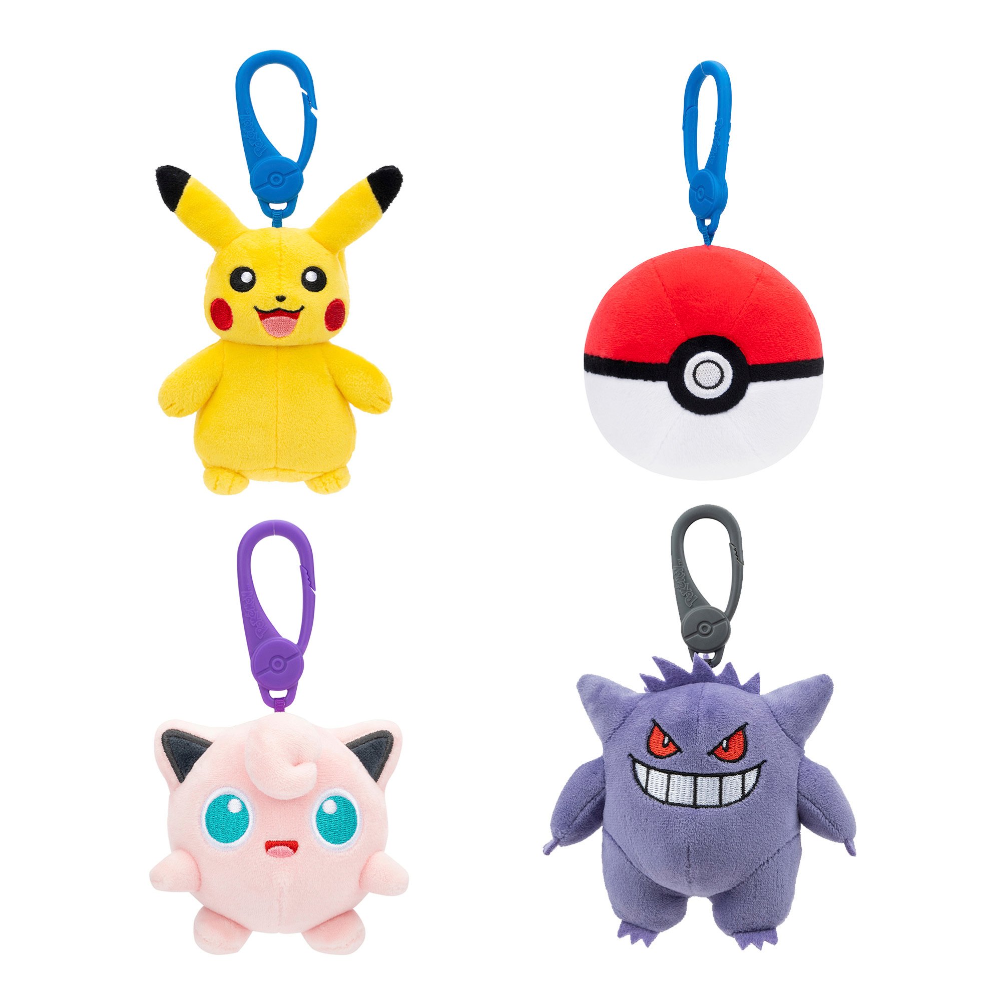 Pokémon - Plush Clip On W12 Assorted - (95177-12)