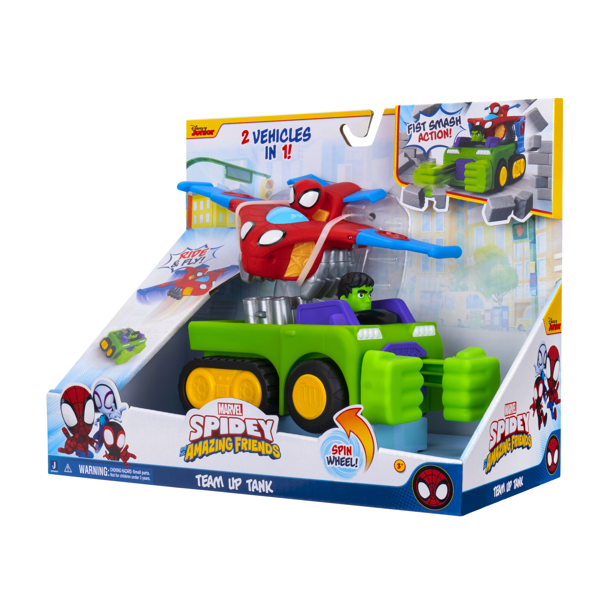 Spidey and His Amazing Friends Team-Up Panservogn -  Øvrig - Plast