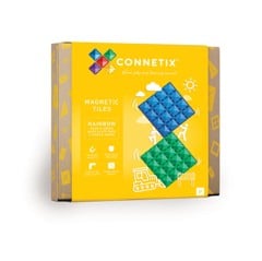 Connetix - Base Plate - Rainbow Blue & Green (CT-R-BG002-BP)