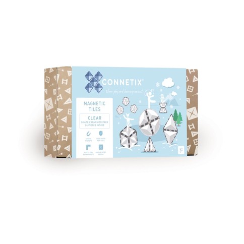 Connetix - Clear Shape Expansion Pack 24-tlg. - (CT-C-00024-SH)