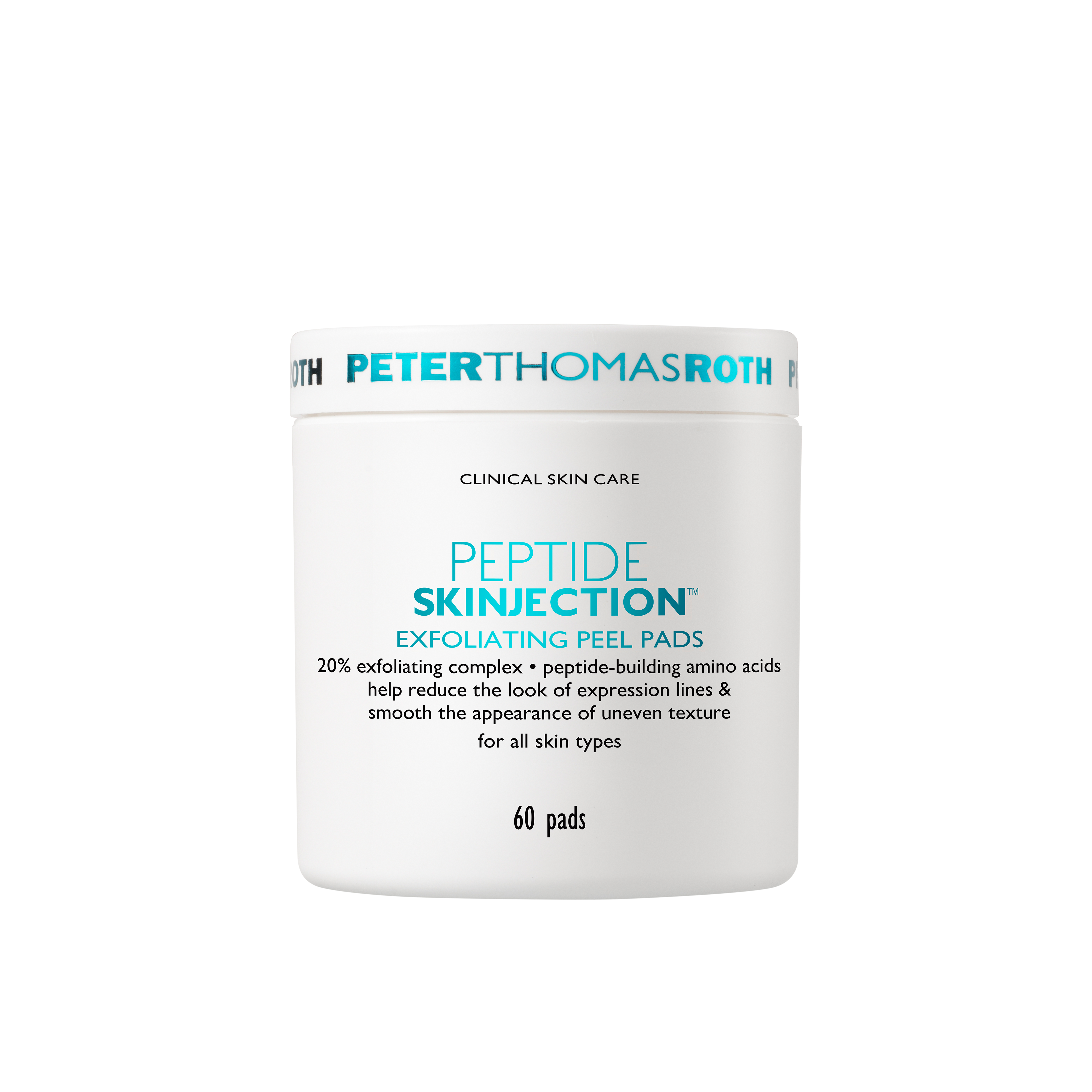 Peter Thomas Roth - Peptide Skinjection Exfoliating Peel Pads - 60 pcs