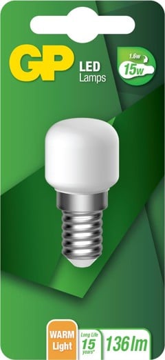 GP - LED Lamp, T25, E14, 1.6W (15W), 136lm