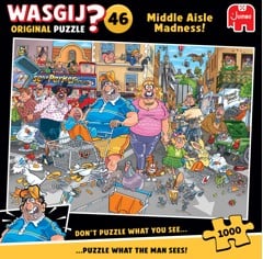 Wasgij - Original 46 - Middle Aisle Madness! (1000 pieces) (1110100505)