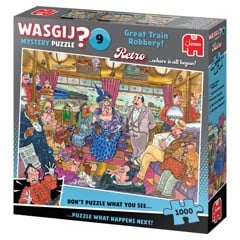 Wasgij - Retro Mystery - #9 Great Train Robbery! (1000 pieces) (1110100504)