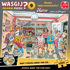 Wasgij - Retro Orginal - #9 Home Improvements! (1000 pieces)