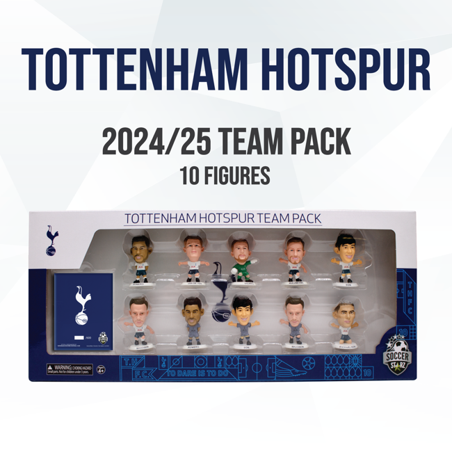 Soccerstarz - Spurs Team Pack 10 figure (2024/25 Version Classic Kit)