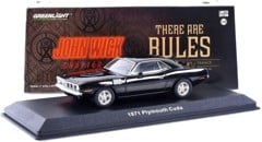 Greenlight Collectibles - 1/43 John Wick 4 - 1971 Plymouth Cuda