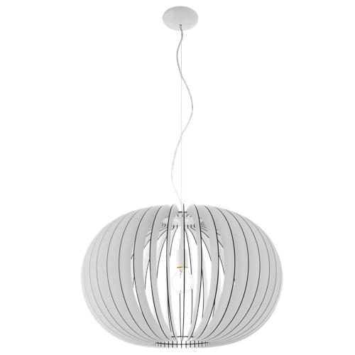 EGLO - Stellato Pendellampa - Vit - Ø70 cm - Elegant Trädesign