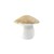 Heico - Large Mushroom Lamp - Mocha thumbnail-1