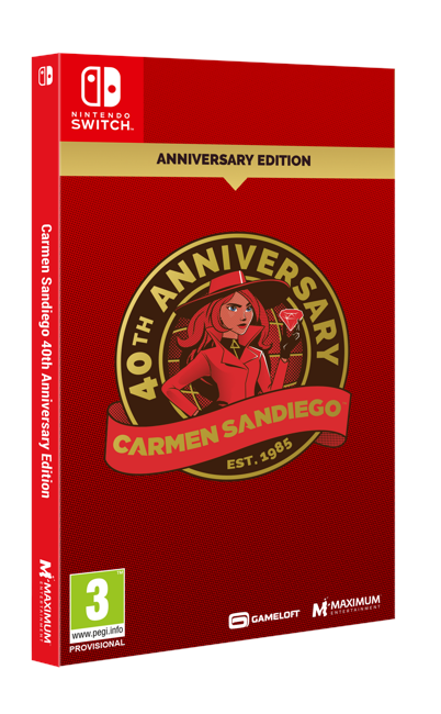 Carmen Sandiego 40th Anniversary Edition