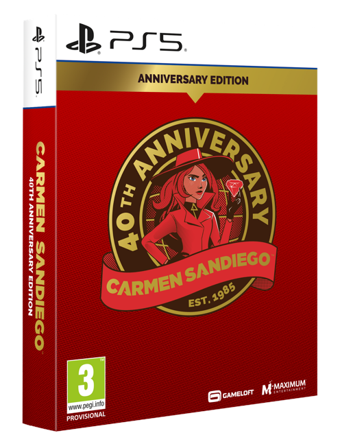 Carmen Sandiego 40th Anniversary Edition