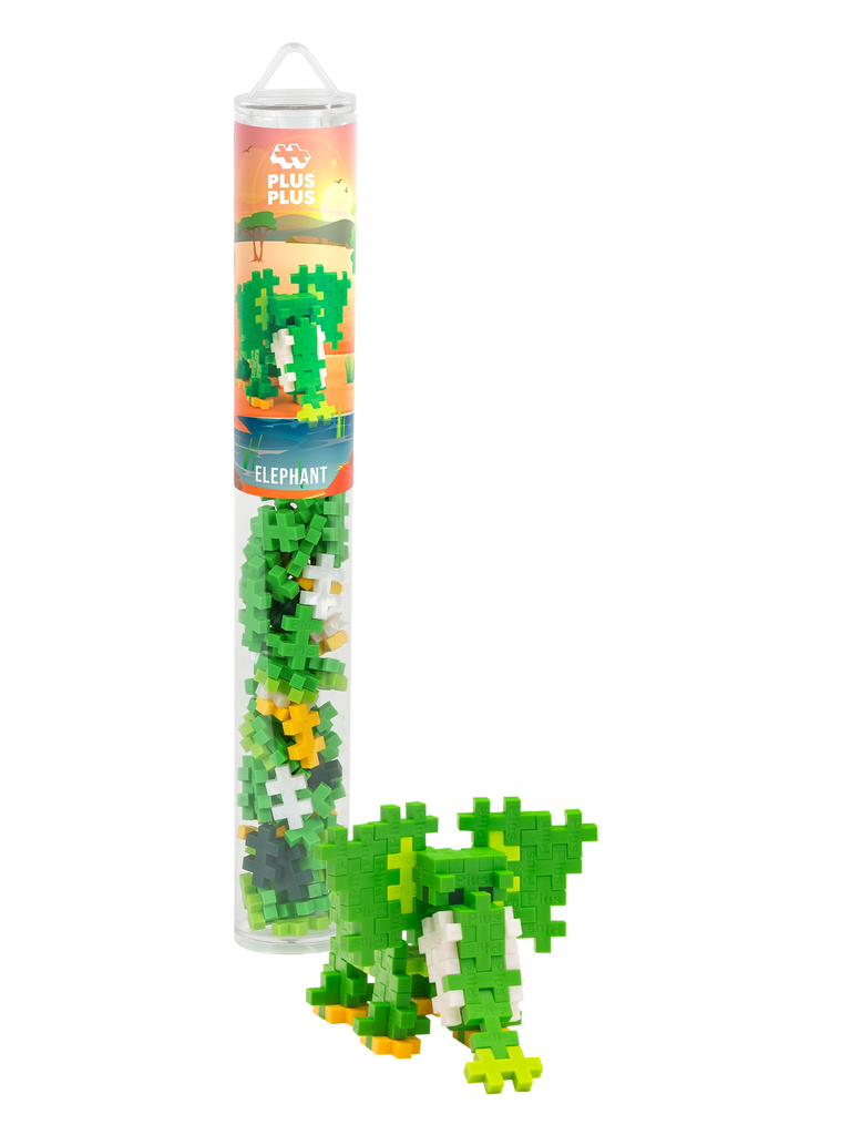 Plus-Plus – Olifant – 100 stuks – Buis
