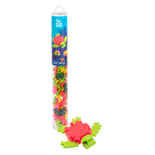 Plus-Plus - Sea Turtle / 100 pcs Tube - (4327)