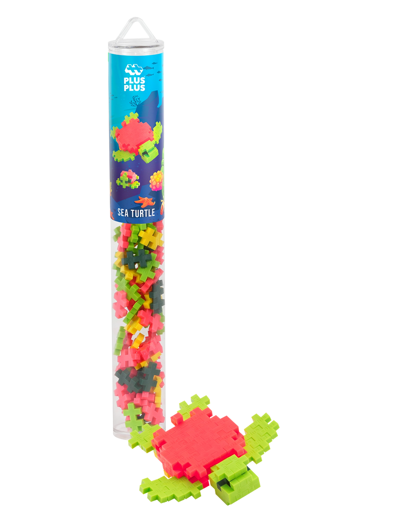 Plus-Plus - Sea Turtle / 100 pcs Tube