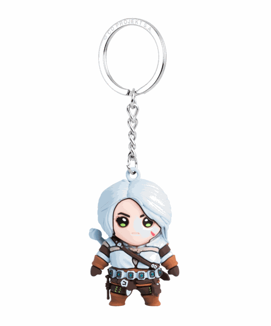 The Witcher Ciri Good Loot 3D Keychain