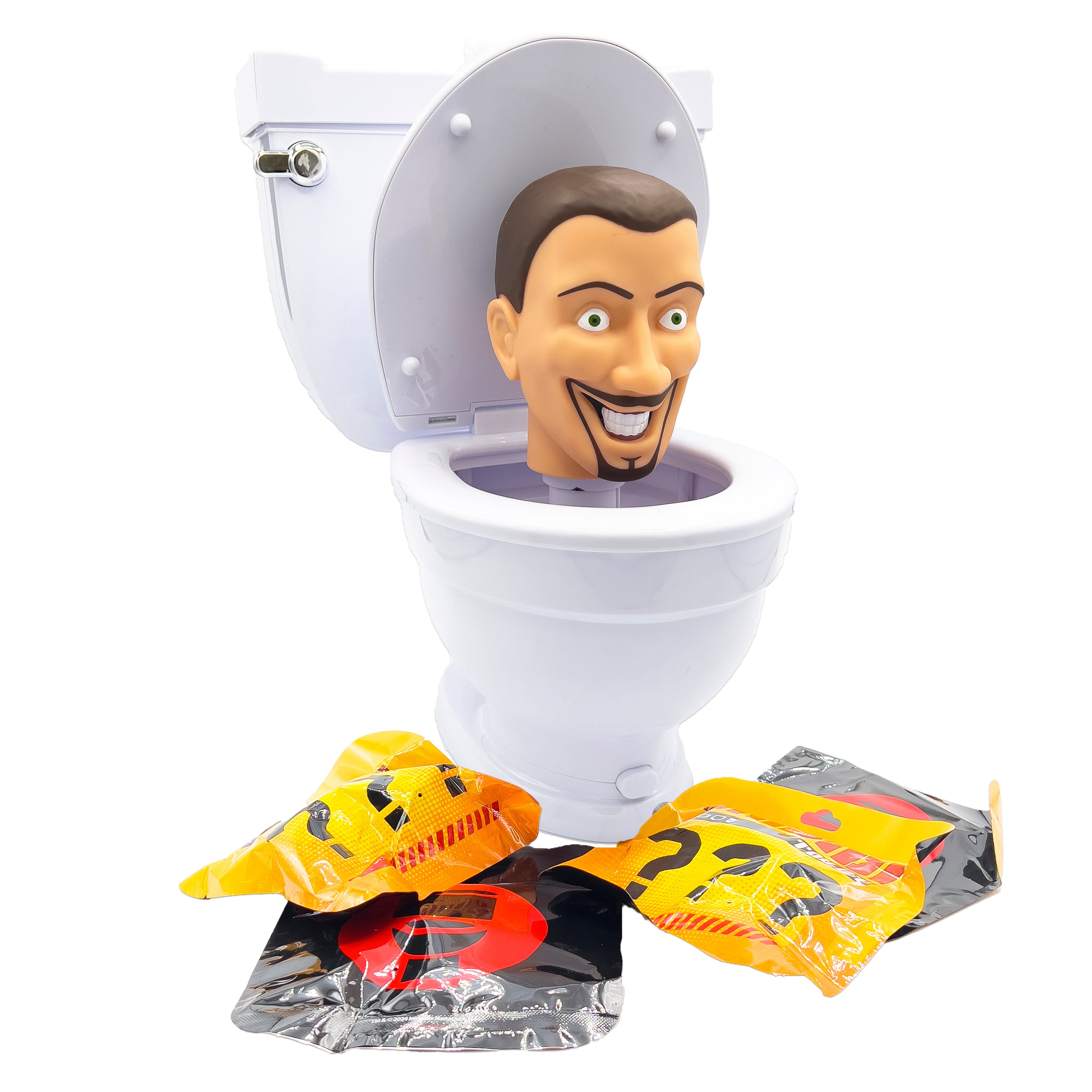 Skibidi Toilet Mystery Surprise Toilet Lekesett -  Samlefigurer - Plast