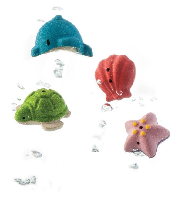 Pantoys - Bath set with sea creatures (PT-5658)