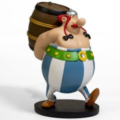 OBELIX AND HIS BARREL COLLECTOR FIGURINE