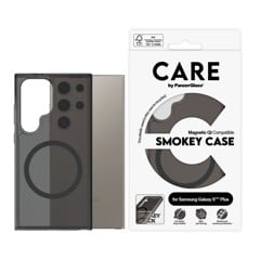 CARE by PanzerGlass Flagship Case Urban Combat Smokey w. Black Qi Compatible Samsung Galaxy S 2025