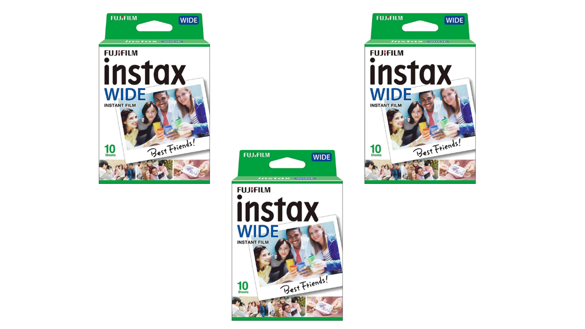 Fuji - Instax Wide film 10shots 3 x 10pack Bundle