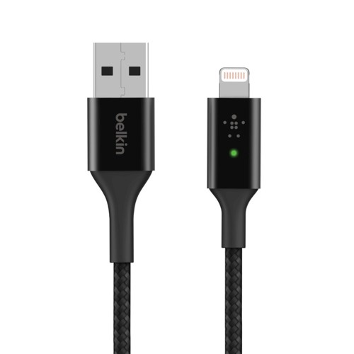 Belkin - Smart LED USB-A to Lightning Cable