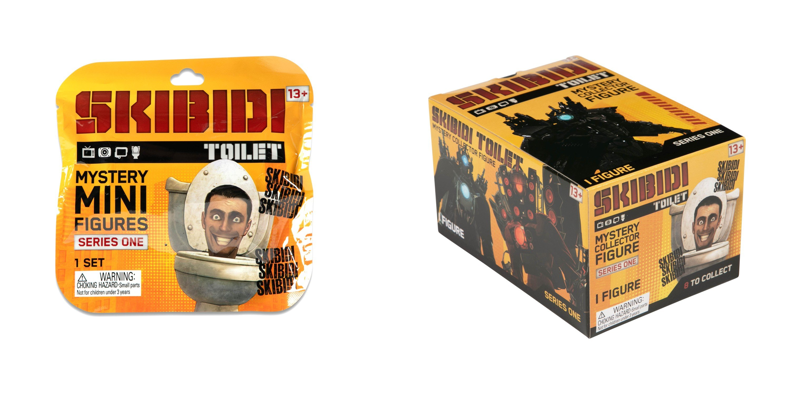 Skibidi Toilet - Mini&Collectors Mystery Figures Assorted - Bundle