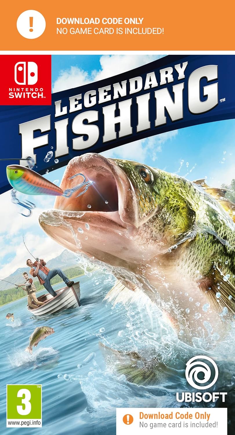 Legendary Fishing (Code in a Box) - Nintendo Switch - Simulator
